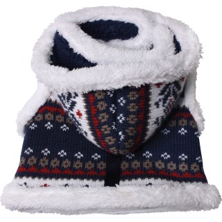 Croci XMAS Geschirr Fashion Blue - XS