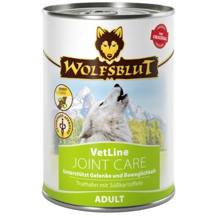 WOLFSBLUT Hundenassfutter VetLine Joint Care - 395 g