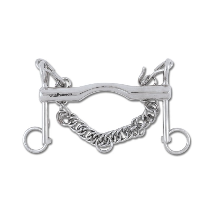 Kurzes Zügelgebiss für Pferde Waldhausen Massif