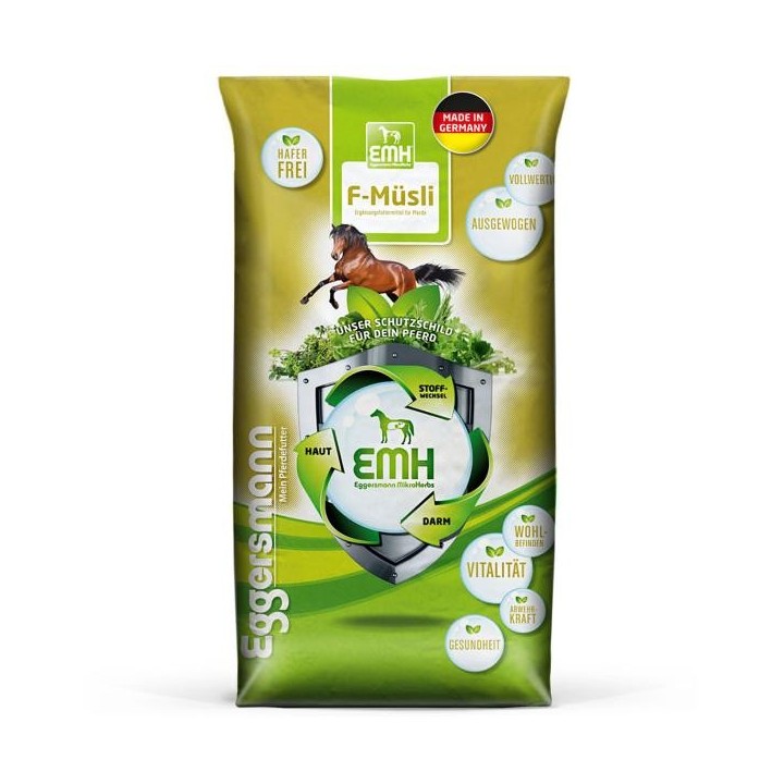 Eggersmann EMH F-Müsli 25 kg Futter für Freizeitpferde