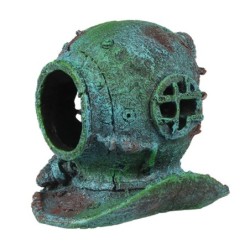 Aquariumdekoration Helm eines Tauchers Aqua Della