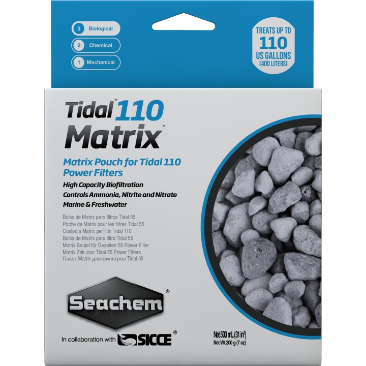 Zubehör Aquariumfilter Seachem Tidal 110 Matrix
