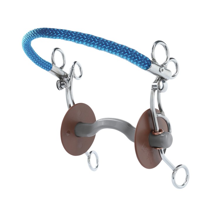 Mors für Pferde mit Zungenfreiheit, weich Beris Konnex