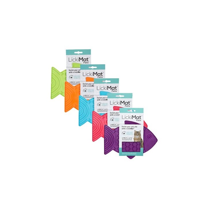 Lickimat Felix - 22 x 15 cm - Rosa