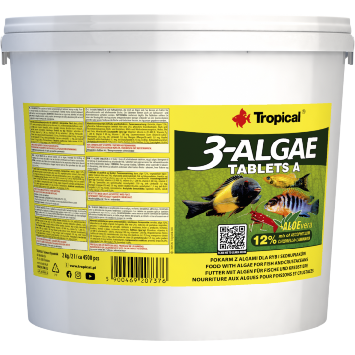 Tropical 3-Algae Tablets A - 2 kg