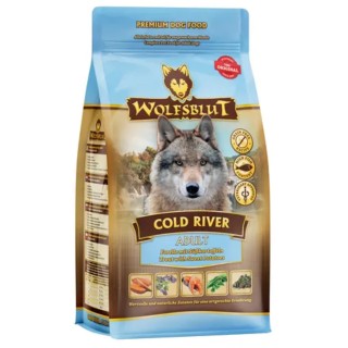 WOLFSBLUT Hundetrockenfutter Cold River Forelle & Süßkartoffel - 500 g