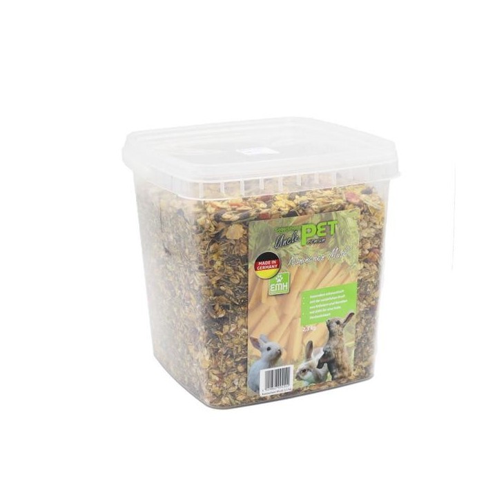 Eggersmann Uncle Pet - Premium Kaninchen Müsli 2,5 kg
