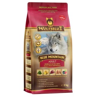 WOLFSBLUT Hundetrockenfutter Blue Mountain Wildfleisch & Kaninchen - 2 kg