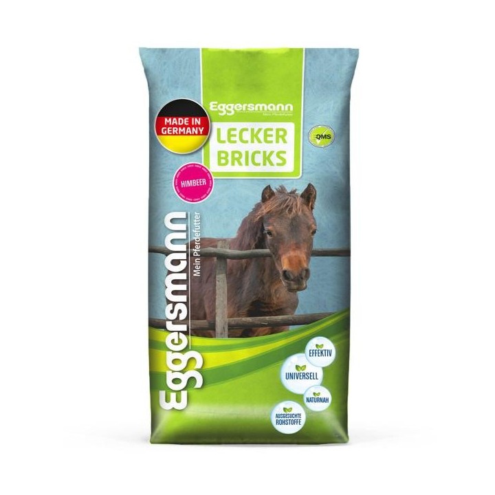 Eggersmann Lecker Bricks Himbeer 25 kg Belohnungsfutter