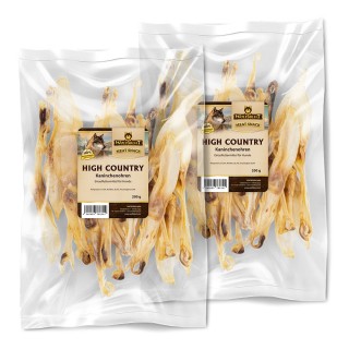Wolfsblut | High Country Kaninchenohren | Kauartikel | 2 x 200 g