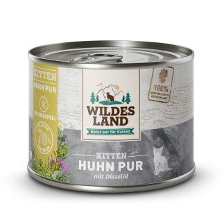 Wildes Land | Huhn mit Distelöl | PUR Kitten | 6 x 200 g