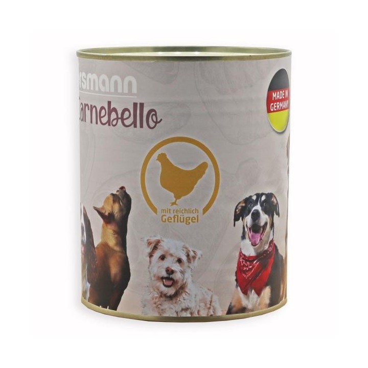 Eggersmann Carnebello - Nassfutter mit Geflügel 800g