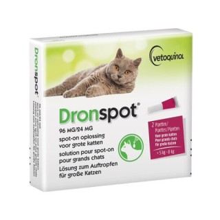Dronspot Cat - für kleine Katzen - 2 Pipetten