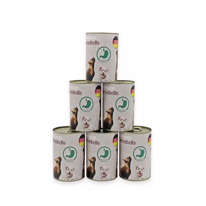 Eggersmann Carnebello - Nassfutter mit Pansen 6 x 400g