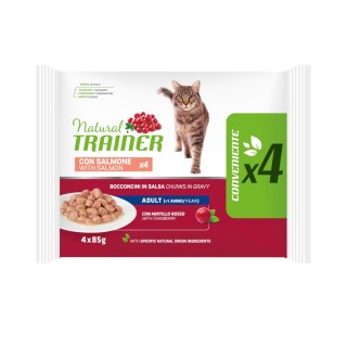 Natural Trainer Adult  - 4 x 85 g Lachs