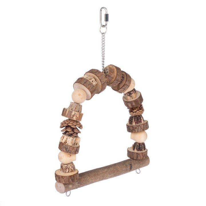 TIAKI Vogelschaukel - Größe M: B 24 x H 32 cm