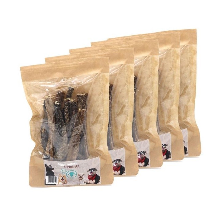 Eggersmann Carnebello - Naturkausnack Lammpansen 5 x 75 g