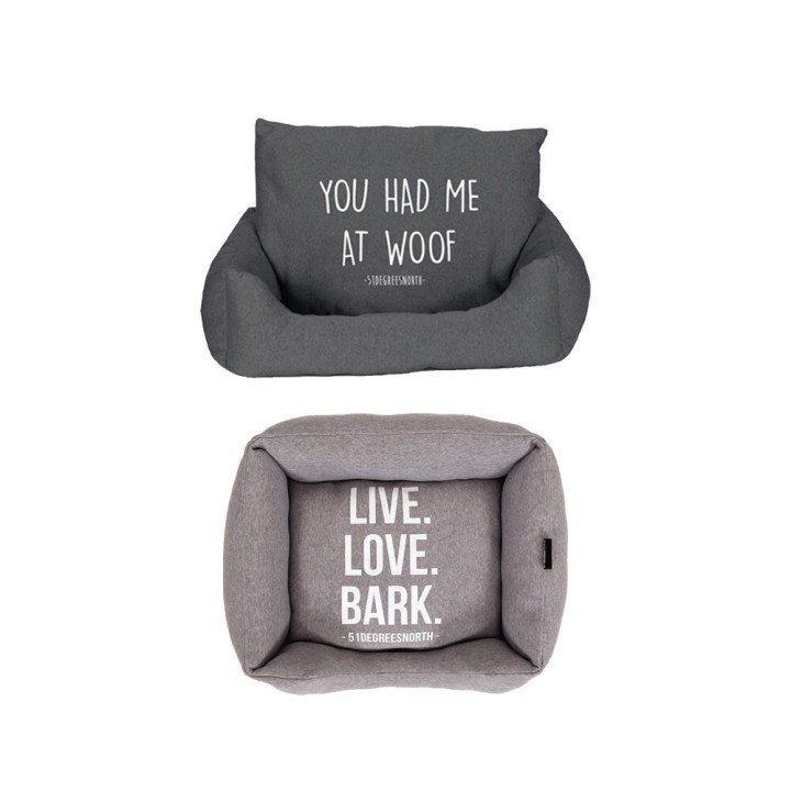 51 Degrees North Pullover Weichbettung - Live Love Bark - L - 90 x 70 cm