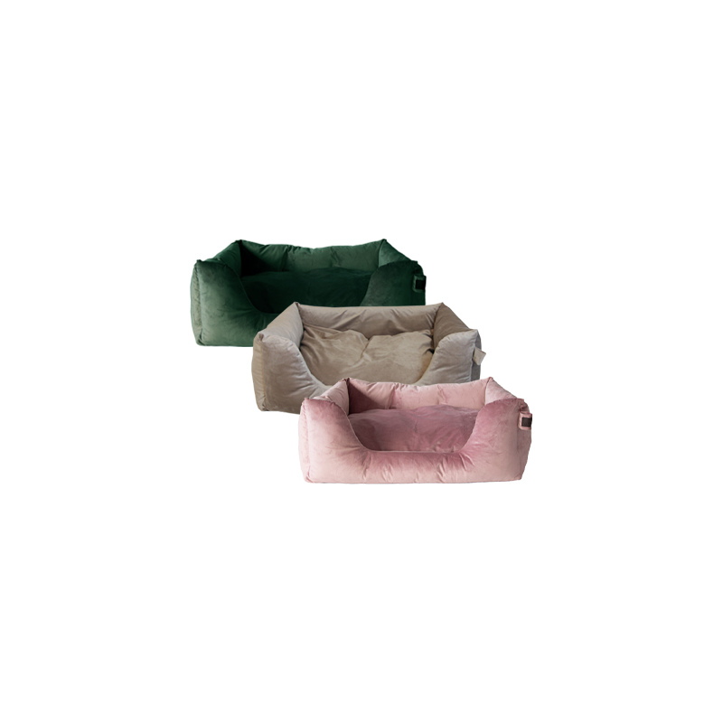 Kentucky Dogwear - Velvet Hundekorb - Pine Green - M - 80 x 60 cm