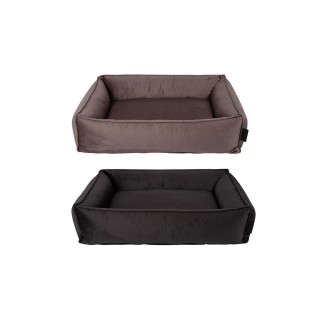 District 70 Shimmer Box Bed - Dunkelgrau - S - 60 x 44 cm