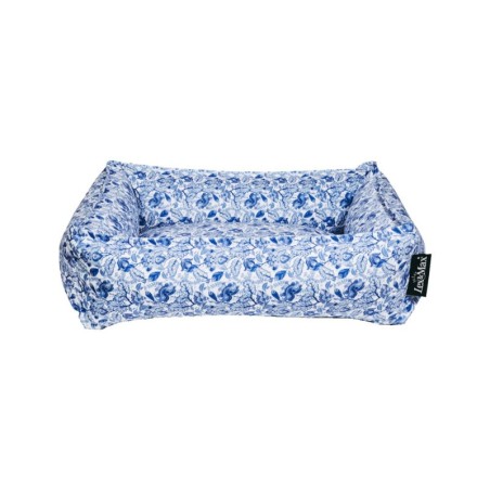 Lex & Max Delfter Blaues – Hundebett – 90 x 70 cm – Blau