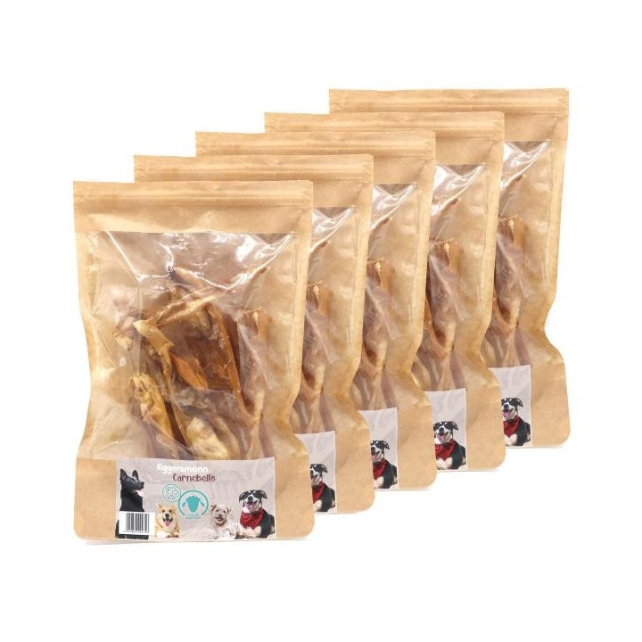 Eggersmann Carnebello - Naturkausnack Lammkopfhaut 5 x 60 g