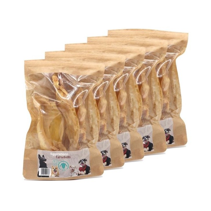 Eggersmann Carnebello - Naturkausnack Lammohren 5 x 4 Stk
