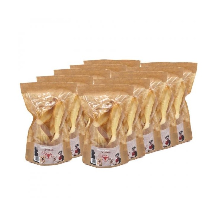 Eggersmann Carnebello - Naturkausnack Rinderohren 10 x 2 Stk