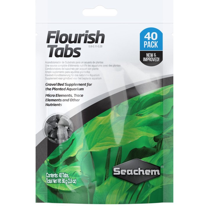Zubehör für Aquarien Seachem Flourish Tabs (x40)