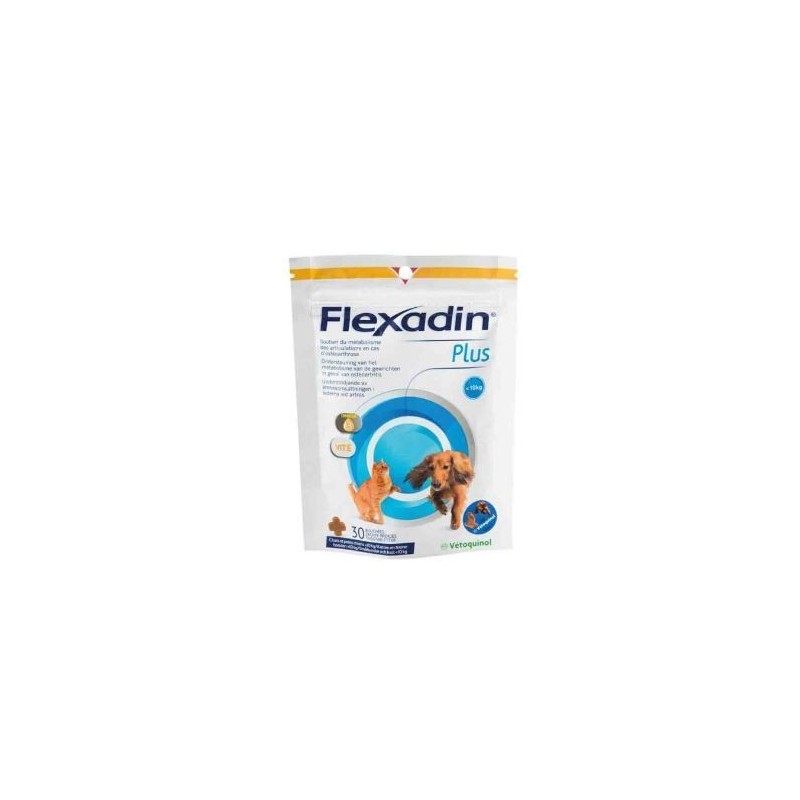 Nahrungsergänzungsmittel für Hunde 1-10 kg Vetoquinol Flexadin (x30)