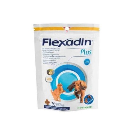 Nahrungsergänzungsmittel für Hunde 1-10 kg Vetoquinol Flexadin (x30)