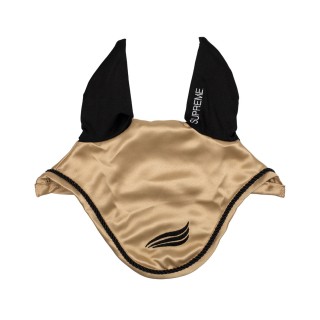Fliegenhaube für Pferde aus Satin mit elastischen Ohren Supreme