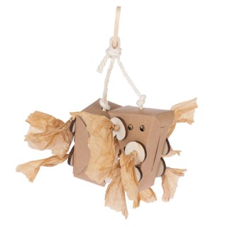 TIAKI Vogelspielzeug Pizzakarton - 1 Stück