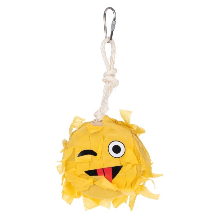 TIAKI Schredderspielzeug Emoji Piñata - Ø 8,5 x H 3 cm