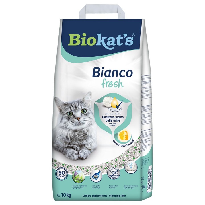 Biokat's Bianco Fresh Katzenstreu - 10 kg