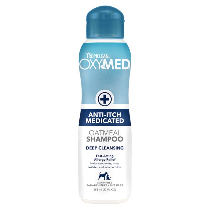 TropiClean OxyMed Anti-Juckreiz Shampoo - 355 ml