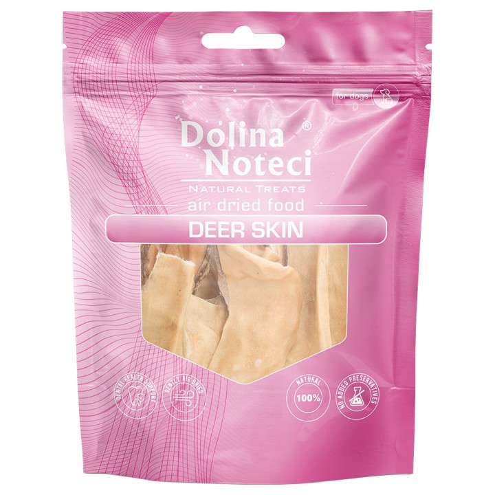 Dolina Noteci Dog Natural Treats Rehhaut - Sparpaket: 3 x 100 g
