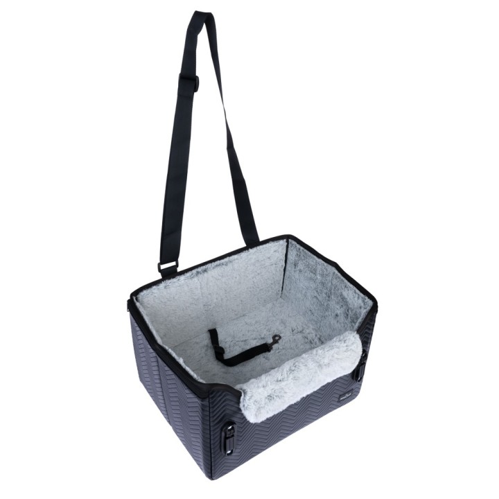 Nomad Tales Blush Deluxe Autositz für Hunde - L 42 x B 32 x H 28,5 cm