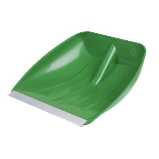 Schnee-/Getreideschaufel pp mit Rand, ohne Stiel Kerbl