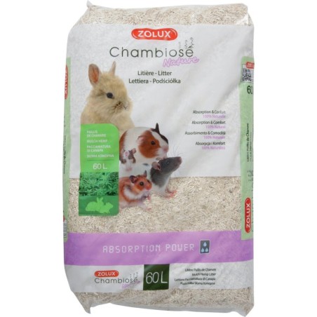 Chambiose-Streu Natur für Nagetiere Zolux