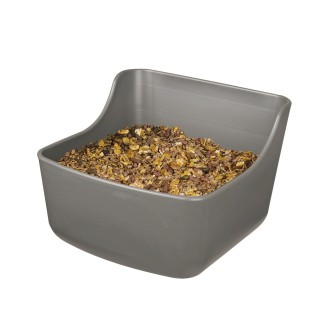 Robuste Kunststoff-Pferdefuttertrog Waldhausen