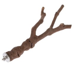 TIAKI Y-Vogelsitzstange Weinrebe - Größe XL: ca. Ø 3,5 x L 40 cm
