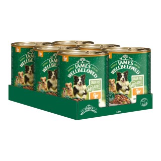 James Wellbeloved Grain Free Adult Dog Hypoallergenic Truthahn - 6 x 800 g