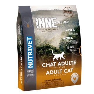 Nutrivet Inne Adult Cat mit Truthahn - 1,5 kg