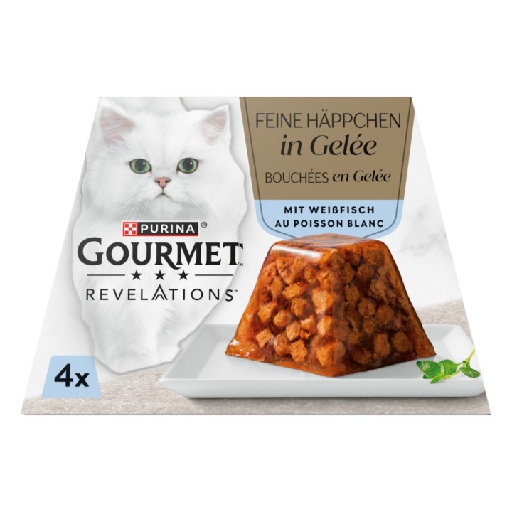 Sparpaket Gourmet Revelations Fine Cuts 8 x 57 g - Weißfisch