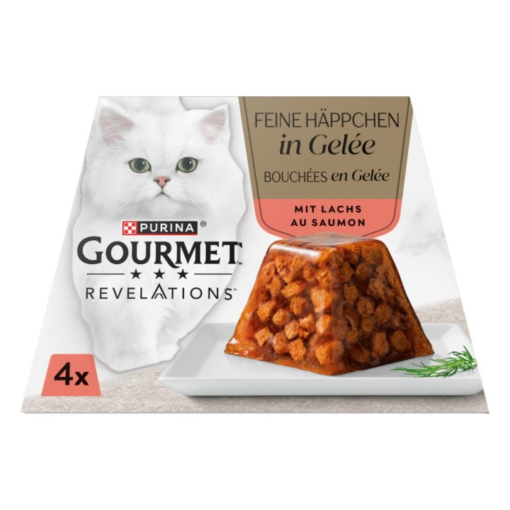 Sparpaket Gourmet Revelations Fine Cuts 8 x 57 g - Lachs