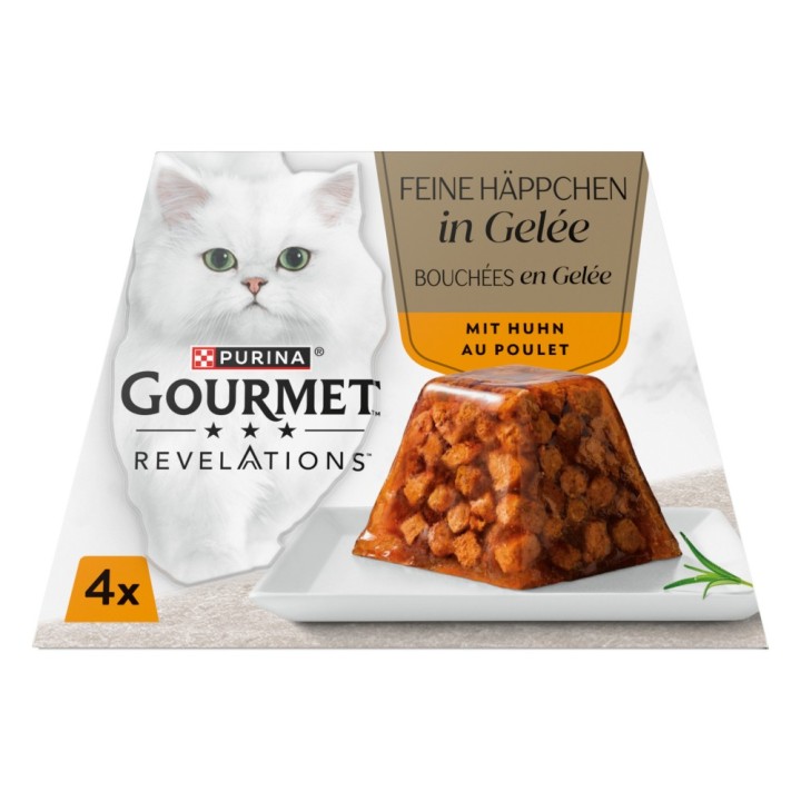 Sparpaket Gourmet Revelations Fine Cuts 8 x 57 g - Huhn