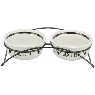 Hundenapf aus Keramik/Metall Trixie