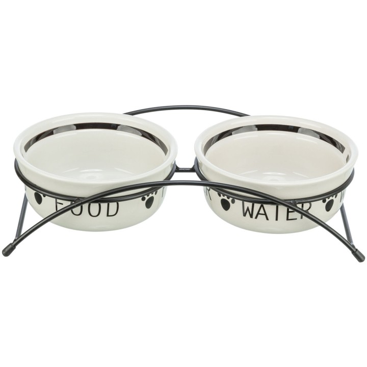 Hundenapf aus Keramik/Metall Trixie