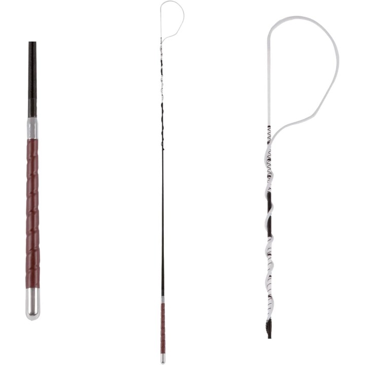 Pferdeanhängerschwanz mit Ledergriff Waldhausen